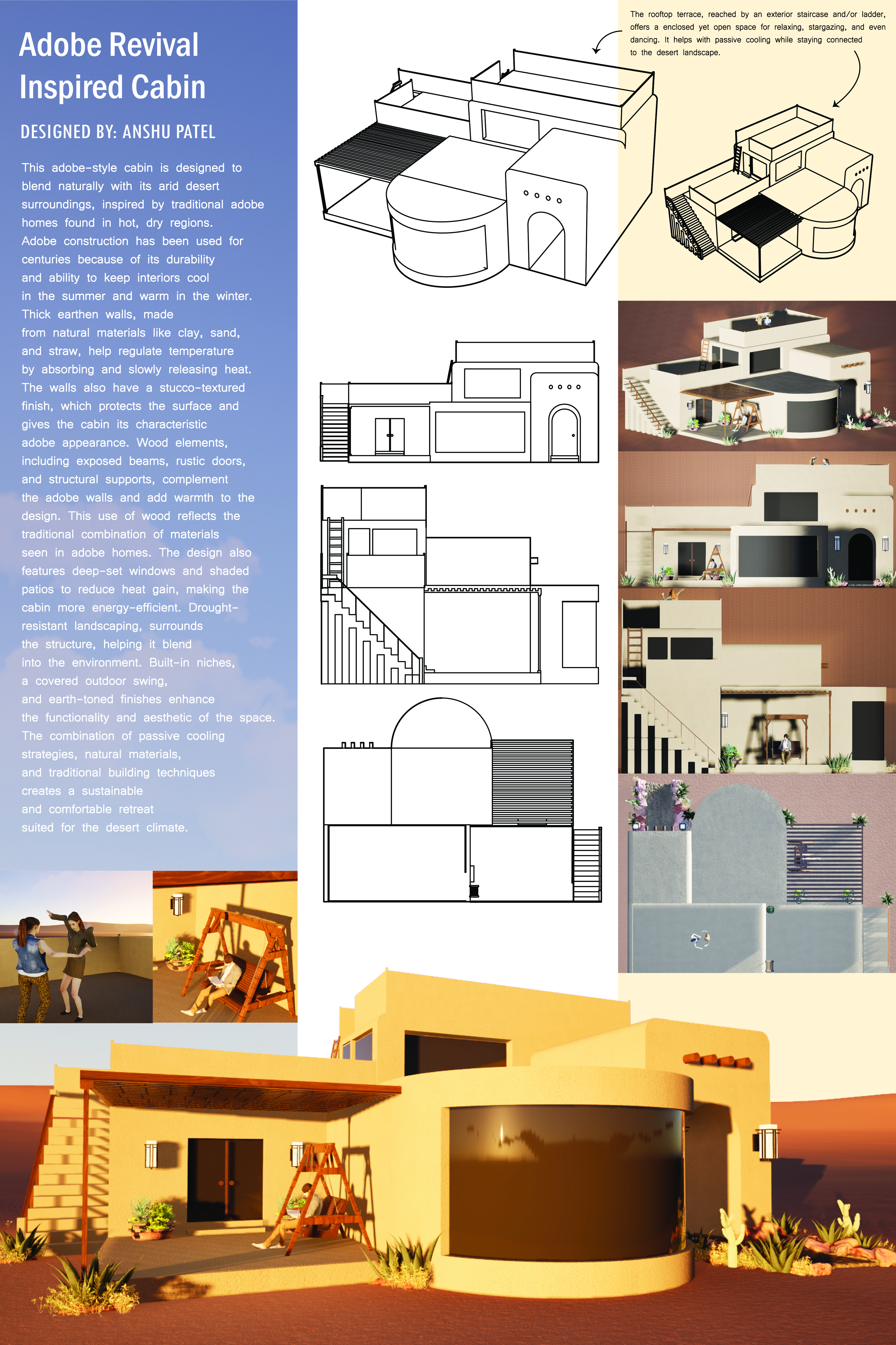 Dream Cabin: Adobe Revival